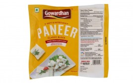 Gowardhan Paneer Classic Block   Pack  200 grams